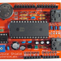 Voice record/playback shield for Arduino