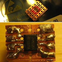 Breakout SMD chips on stripboard