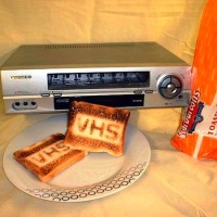 VHS toaster