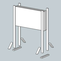 How-To: Make a freestanding whiteboard