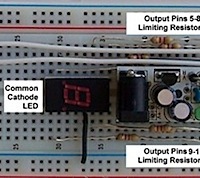 Arduino bicycle gear indicator