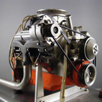 Working Chevy V8 model motor