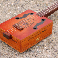 Steve’s cigar box guitar