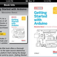 Getting Started with Arduino (and a bunch more O’Reilly books) on the iPhone