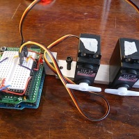 Arduino HVAC servo thermostat