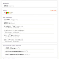 Resistor values in Wolfram|Alpha