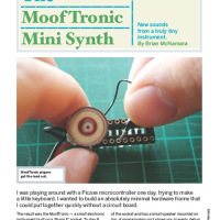 Weekend Project: Mooftronic Mini Synth (PDF)