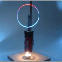 How-To: Stirling engine rotates LEDs