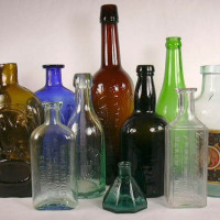 Antique bottle collecting