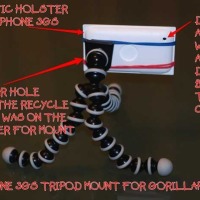 How to make a cheap tripod mount for the iPhone 3GS