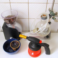 Lo-tek coffee vacuum siphon brewer