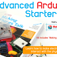 In the Maker Shed: Advanced Arduino Starter Kit