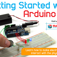 In the Maker Shed: Getting Started with Arduino Kit