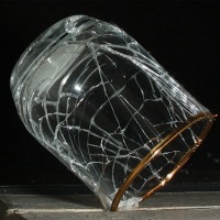 High speed glass breakage