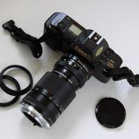 Back-to-back lens rings for macro on a budget