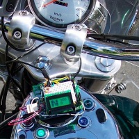 Motorcycle Control Panel with Arduino