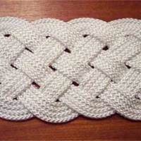How-To:  Weave a rope mat