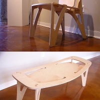 CNC plywood furniture