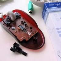 Optical mouse sensor and the Arduino