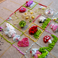 Amy Powers’ Sweet Embroidery Sampler