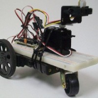 Simple bot with breadboard body