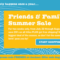Chronicle Books’ Friends & Family Summer Sale