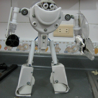 “Defender of the Kitchen” junkbot sculpture