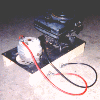 Mower motor generator