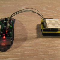 Creating an optical mouse cam with an Arduino