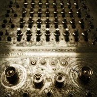 Etched-brass modular synth