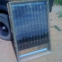 Soda can solar panel