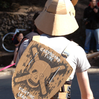 Cardboard Tube Fighting League