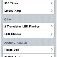 DIY electronics iPhone app