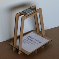 Flat pack iPhone copy stand