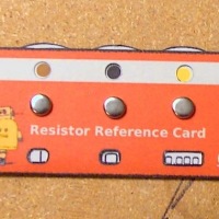 Resistor reference card