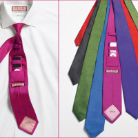 Re-make:  Tie with hidden iPod stash