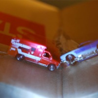 Matchbox collision photography