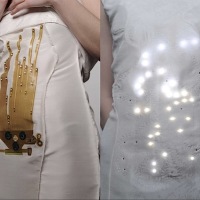 Breath-monitoring dress