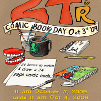 Today is 24 Hour Comic Book Day