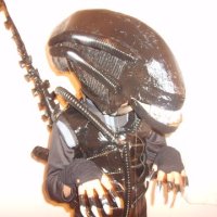 How-To:  Giger Alien costume with motorized extensible tongue