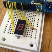 Arduino EMF detector gets numeric