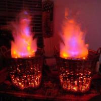 How To:  Fake Fire Baskets