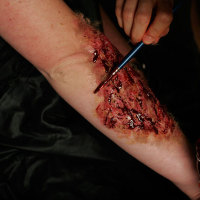 Flashback: Halloween Wounds and Prosthetics