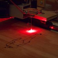 How-To:  Homemade pen plotter with laser attachment