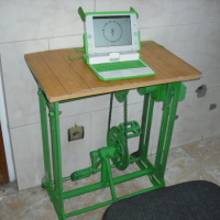 Pedal powered computer