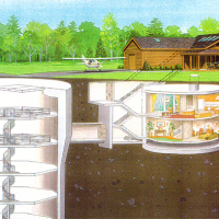 Atlas-F missile silo converted to ultimate survival mansion