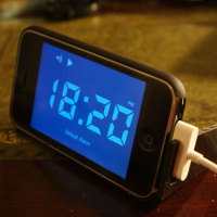 How-To: Make an easy iPhone alarm clock stand