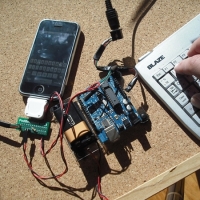 iPhone PS/2 keyboard interface with Arduino