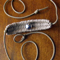 Hand-tied paracord sling