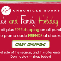 Chronicle Books’ Friends and Family Holiday Sale